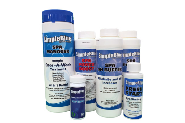 Simple Blue Spa Manager Chemicals