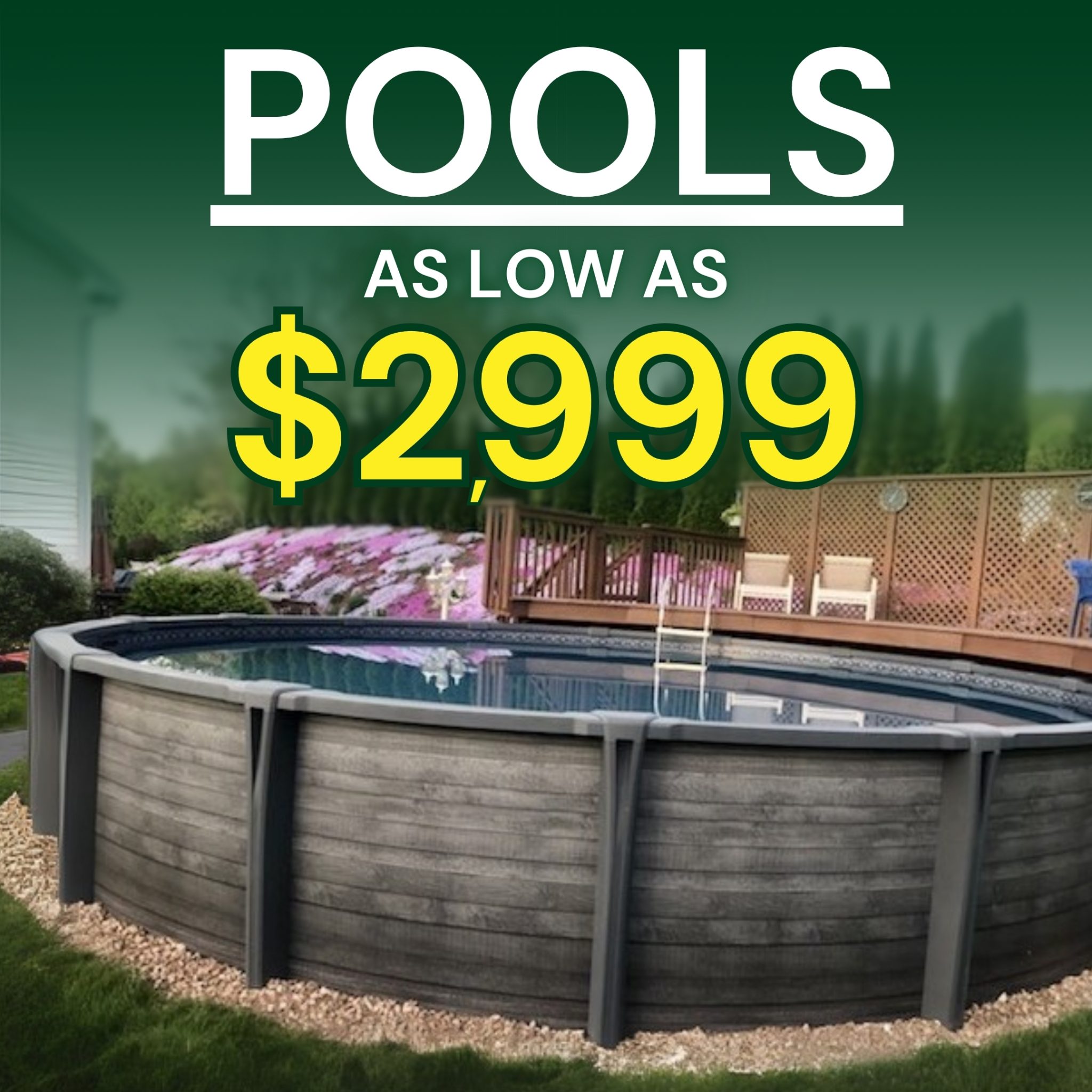 Winter Pool Warehouse Special