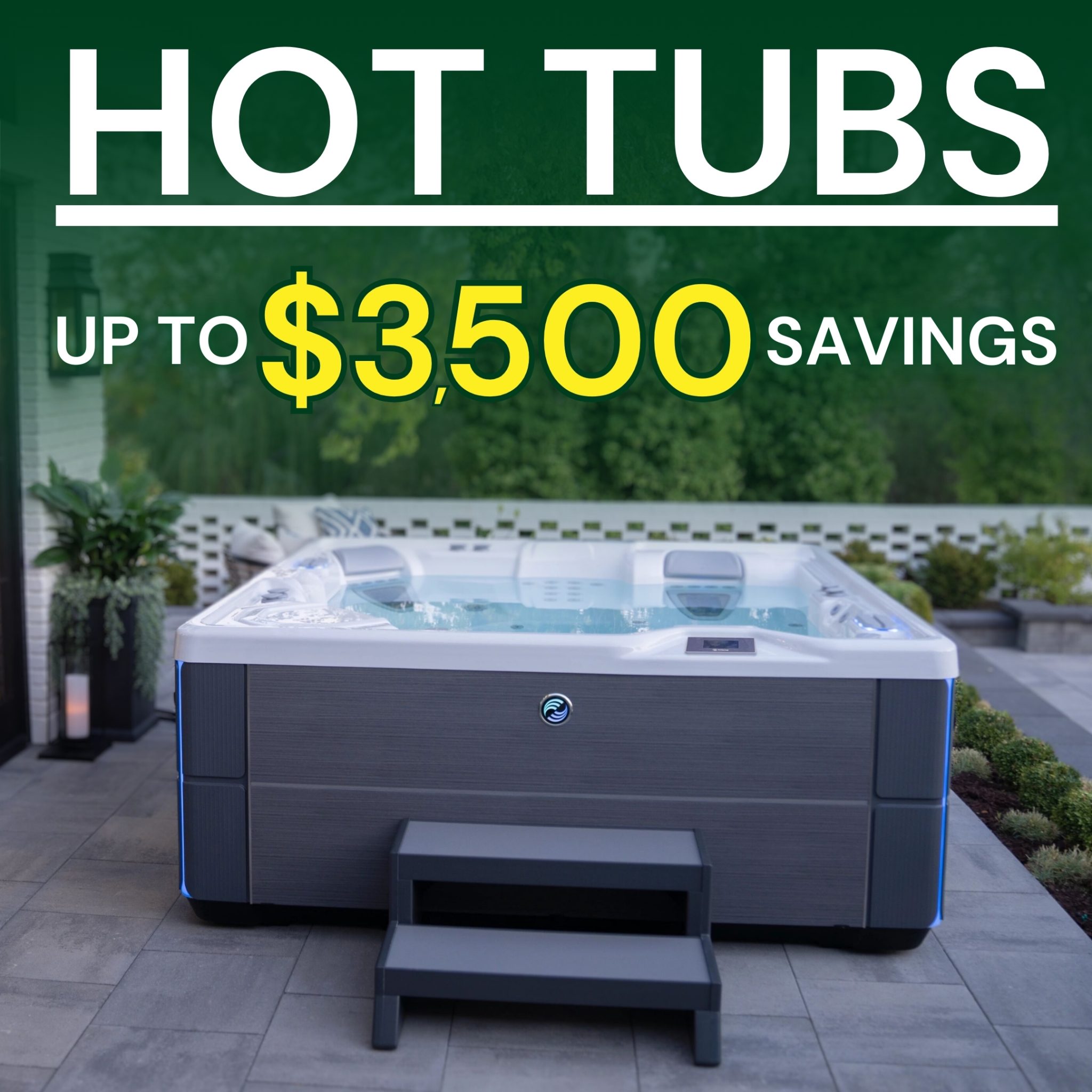 Spring Hot Tub Savings