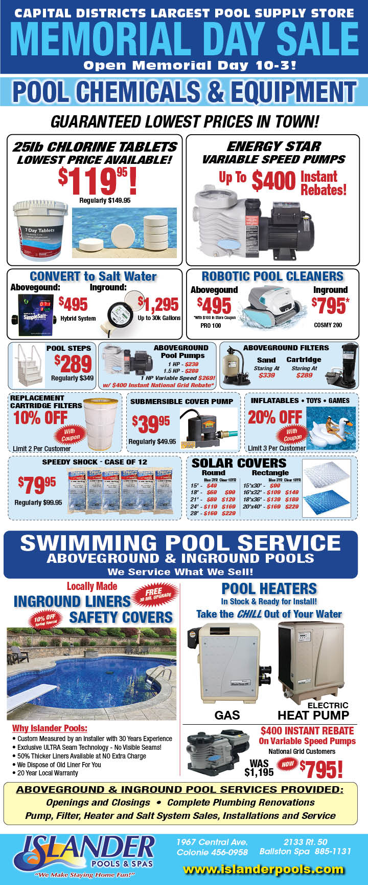 2025 Memorial Day Sale Ad