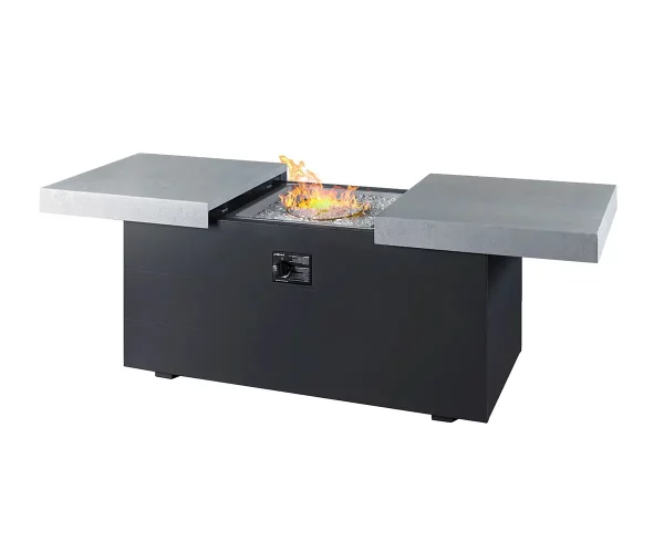 Plank and Hide Co. 24" x 48" Convertible Fire Table